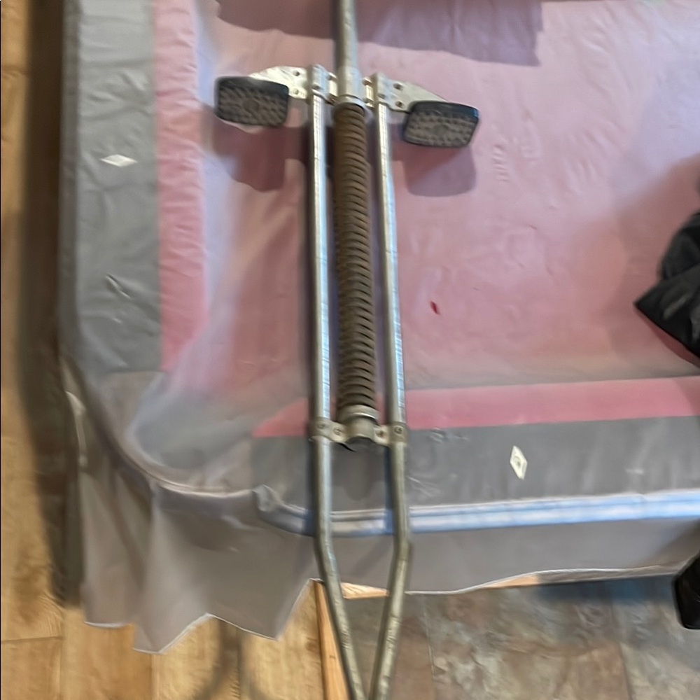 Vintage Metal Pogo Stick